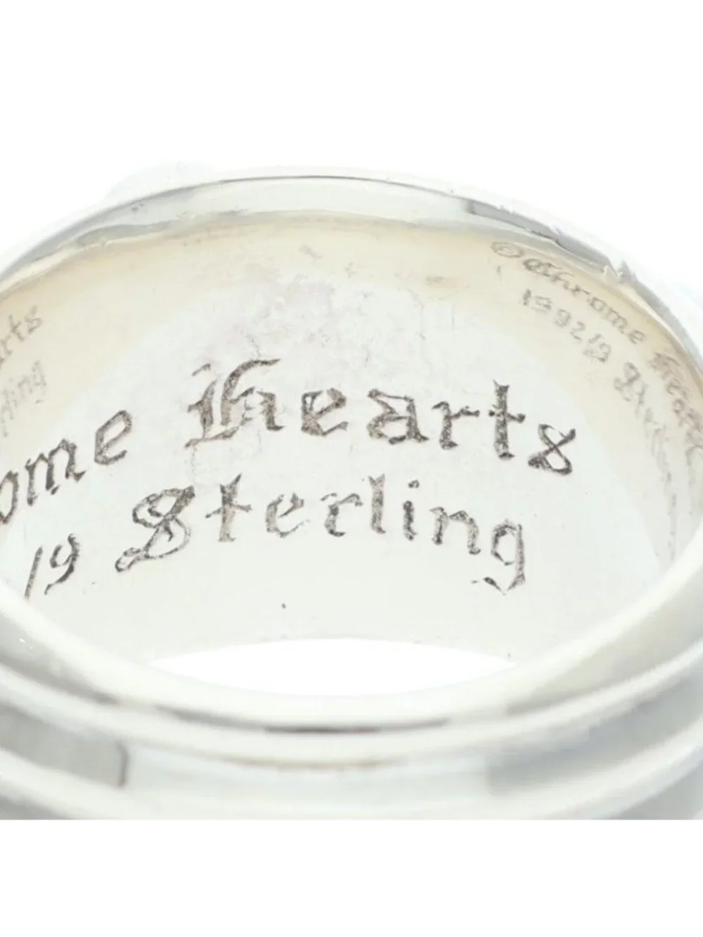 Chrome Hearts Dagger Silver Ring